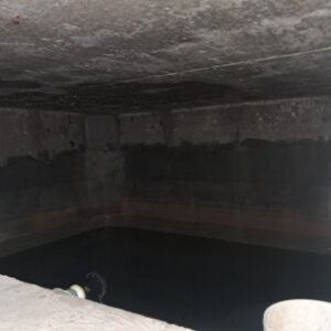Estanque de agua hormigón